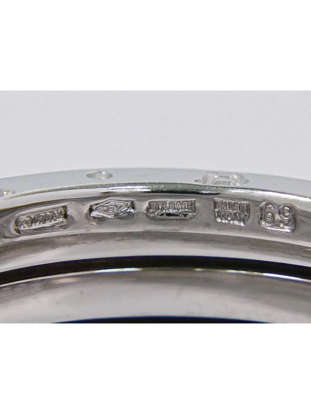 Bvlgari B.Zero1 WG Ring 69 White Gold
